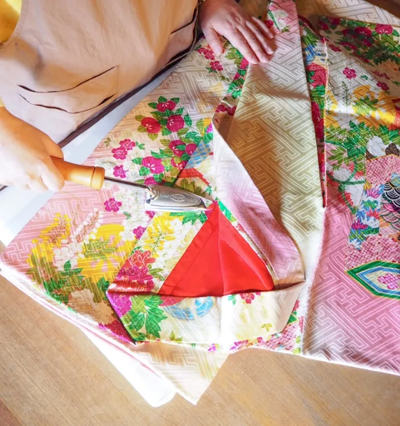 美しく着こなすための入念な検品・加工